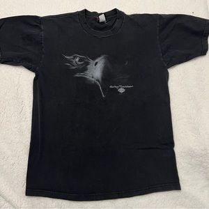 Vintage Y2K Harley Davidson 2002 eagle tee